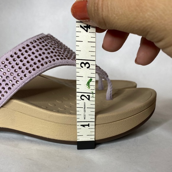 Vionic Naples Platform Champagne Gem Sandal - Picture 7 of 7